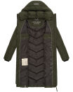 Navahoo Sahnekatzi XIV Damen Wintermantel B982 Dark Olive Größe XL - Gr. 42