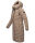 Navahoo Sahnekatzi XIV Damen Wintermantel B982 Taupe Grey Größe XXL - Gr. 44