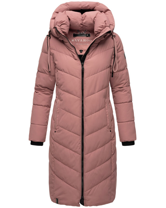 Navahoo Sahnekatzi XIV Damen Wintermantel B982 Dark Rose Größe M - Gr. 38