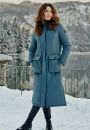 Navahoo Wolkenfrost lange Damen Winterjacke B983