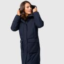 Navahoo Wolkenfrost XIV Damen Winterjacke B983 Navy Größe XXL - Gr. 44