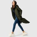 Navahoo Wolkenfrost XIV Damen Winterjacke B983 Dark Olive Größe M - Gr. 38