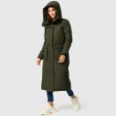 Navahoo Wolkenfrost XIV Damen Winterjacke B983 Dark Olive Größe M - Gr. 38