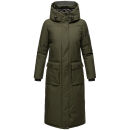 Navahoo Wolkenfrost XIV Damen Winterjacke B983 Dark Olive Größe M - Gr. 38
