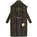 Navahoo Wolkenfrost XIV Damen Winterjacke B983 Dark Olive Größe M - Gr. 38