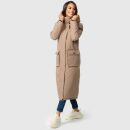 Navahoo Wolkenfrost XIV Damen Winterjacke B983 Taupe Grey...