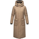 Navahoo Wolkenfrost XIV Damen Winterjacke B983 Taupe Grey Größe XXL - Gr. 44