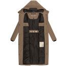 Navahoo Wolkenfrost XIV Damen Winterjacke B983 Taupe Grey Größe XXL - Gr. 44