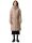Marikoo Tomomii XVI Damen Winterjacke B984 Taupe Grey Größe XL - Gr. 42