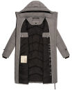 Marikoo Tomomii XVI Damen Winterjacke B984 Grau Größe L - Gr. 40