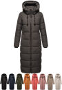 Marikoo Nadeshikoo Damen lange Winter Steppjacke B985