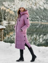 Marikoo Nadeshikoo Damen lange Winter Steppjacke B985