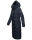 Marikoo Nadeshikoo XVI Damen Winter Steppjacke B985 Navy Größe M - Gr. 38