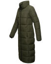 Marikoo Nadeshikoo XVI Damen Winter Steppjacke B985 Dark Olive Größe S - Gr. 36