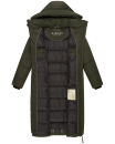 Marikoo Nadeshikoo XVI Damen Winter Steppjacke B985 Dark Olive Größe S - Gr. 36