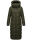 Marikoo Nadeshikoo XVI Damen Winter Steppjacke B985 Dark Olive Größe S - Gr. 36