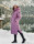 Marikoo Nadeshikoo XVI Damen Winter Steppjacke B985 Rouge Größe XL - Gr. 42