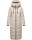 Marikoo Nadeshikoo XVI Damen Winter Steppjacke B985 Light Grey Größe XS - Gr. 34