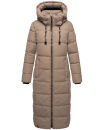 Marikoo Nadeshikoo XVI Damen Winter Steppjacke B985 Taupe Grey Größe L - Gr. 40