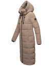 Marikoo Nadeshikoo XVI Damen Winter Steppjacke B985 Taupe Grey Größe L - Gr. 40