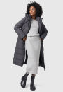 Marikoo Nadeshikoo XVI Damen Winter Steppjacke B985 Anthrazit Größe M - Gr. 38