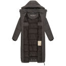 Marikoo Nadeshikoo XVI Damen Winter Steppjacke B985 Anthrazit Größe XXL - Gr. 44