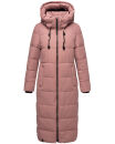 Marikoo Nadeshikoo XVI Damen Winter Steppjacke B985 Dark Rose Größe XL - Gr. 42