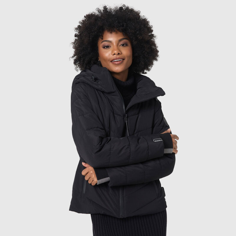 Marikoo Samuiaa XVI Damen Steppjacke B986 Schwarz Größe M - Gr. 38