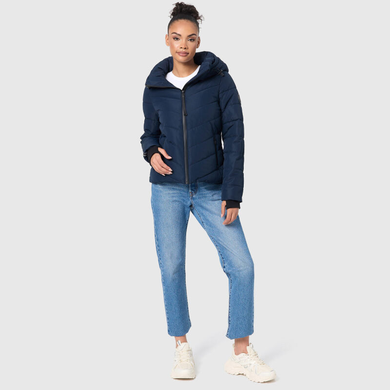 Marikoo Samuiaa XVI Damen Steppjacke B986 Navy Größe M - Gr. 38