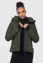 Marikoo Samuiaa XVI Damen Steppjacke B986 Dark Olive Größe XS - Gr. 34