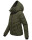 Marikoo Samuiaa XVI Damen Steppjacke B986 Dark Olive Größe XS - Gr. 34