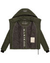 Marikoo Samuiaa XVI Damen Steppjacke B986 Dark Olive Größe S - Gr. 36
