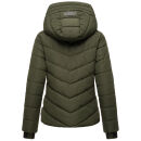 Marikoo Samuiaa XVI Damen Steppjacke B986 Dark Olive Größe L - Gr. 40