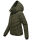 Marikoo Samuiaa XVI Damen Steppjacke B986 Dark Olive Größe L - Gr. 40