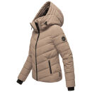 Marikoo Samuiaa XVI Damen Steppjacke B986 Taupe Grey Größe XS - Gr. 34