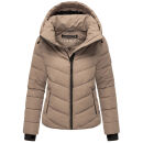 Marikoo Samuiaa XVI Damen Steppjacke B986 Taupe Grey Größe L - Gr. 40