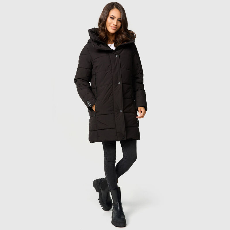 Marikoo Karumikoo XVI Damen Winterjacke B987 Schwarz Größe L - Gr. 40