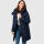 Marikoo Karumikoo XVI Damen Winterjacke B987 Navy Größe XS - Gr. 34