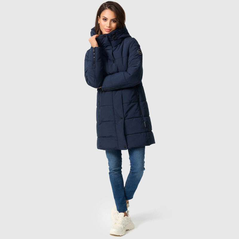 Marikoo Karumikoo XVI Damen Winterjacke B987 Navy Größe M - Gr. 38