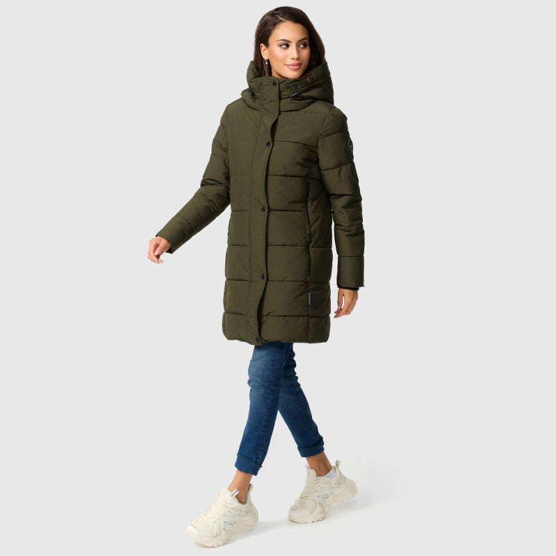 Marikoo Karumikoo XVI Damen Winterjacke B987 Dark Olive Größe L - Gr. 40