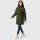 Marikoo Karumikoo XVI Damen Winterjacke B987 Dark Olive Größe L - Gr. 40
