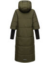 Navahoo Ciao Miau XIV Damen Winterjacke B988 Dark Olive Größe XXL - Gr. 44