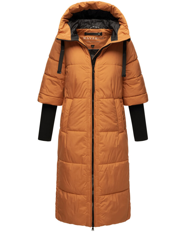 Navahoo Ciao Miau XIV Damen Winterjacke B988 Rusty Cinnamon Größe M - Gr. 38