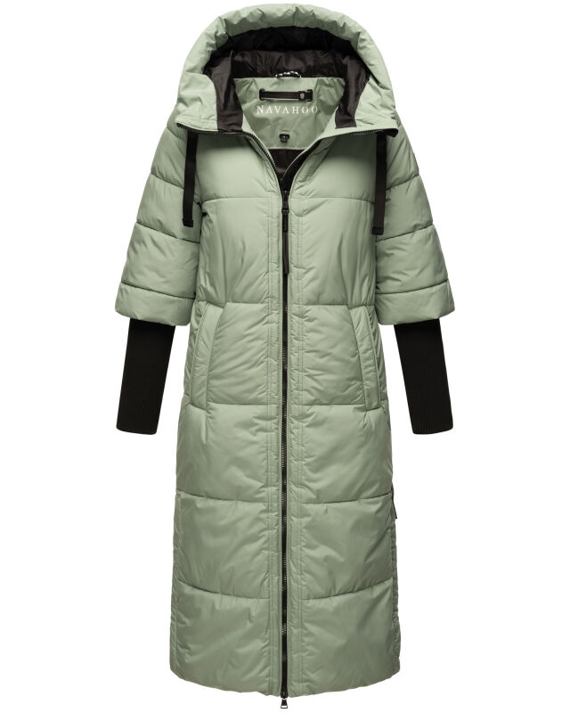 Navahoo Ciao Miau XIV Damen Winterjacke B988 Smokey Mint Größe L - Gr. 40