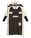 Navahoo Ciao Miau XIV Damen Winterjacke B988 Off White Größe S - Gr. 36