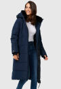 Marikoo Zuraraa XVI Damen Winterjacke B989 Navy Größe XS - Gr. 34