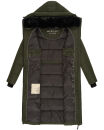 Marikoo Zuraraa XVI Damen Winterjacke B989 Dark Olive Größe XS - Gr. 34