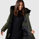 Marikoo Zuraraa XVI Damen Winterjacke B989 Dark Olive Größe XL - Gr. 42