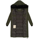 Marikoo Zuraraa XVI Damen Winterjacke B989 Dark Olive Größe XL - Gr. 42