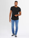 A. Salvarini Herren T-Shirt AS318 Schwarz...